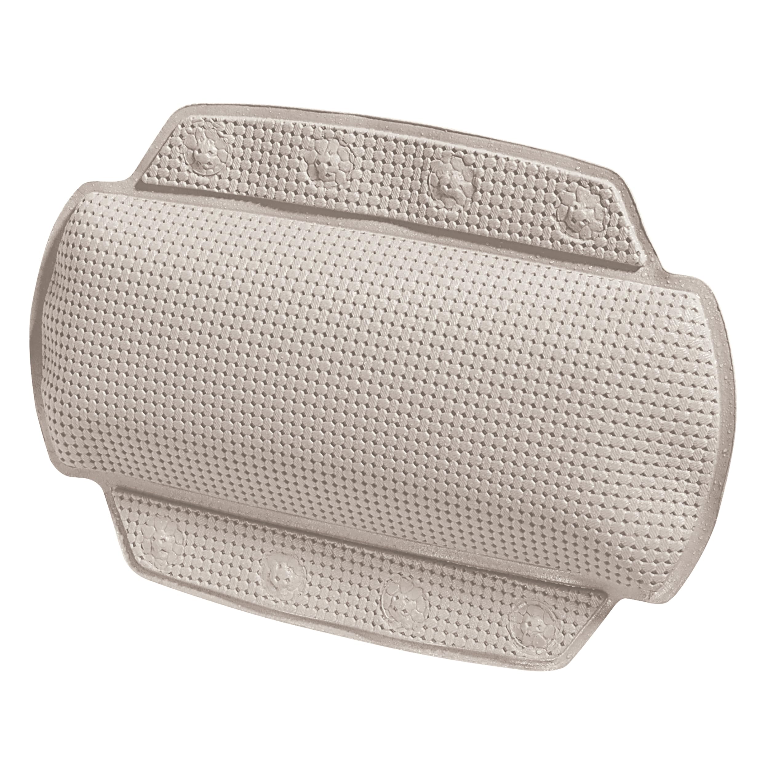 Resigilat|Spirella Alaska perna pentru cada, 8 ventuze, antibacteriana, antiderapanta, lavabila, taupe, 23 x 32 cm