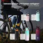Resigilat|FJbottle sticla sport din inox cu capac magnetic, 1 L, 800 ml sau 600 ml, pentru bicicleta, scoala si fitness