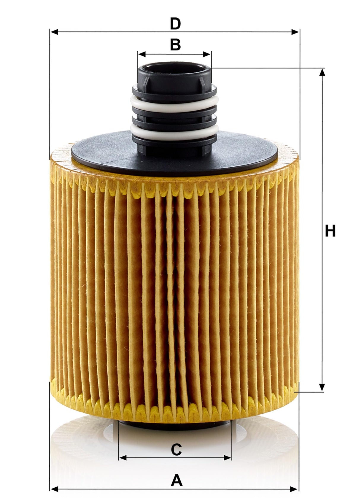 MANN-FILTER, HU 8006 – Filtru de ulei