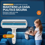 PORTENTUM Spazzola Togli Peli Animali, Spazzola per Gatti e Spazzola per cani, Peli Rimozione, Lint Rullo Riutilizzabile, Rimuovi la Pelliccia su aree fisse piace Cuccia, Divani, Tappeti