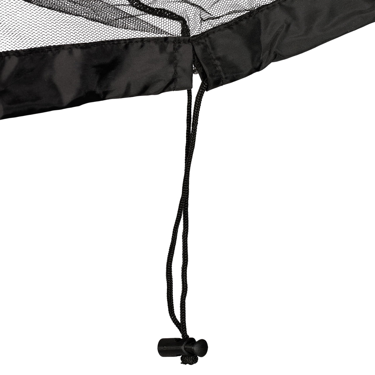 Resigilat|Relaxdays plasa anti-insecte pentru umbrela de soare, 250-300 cm, usa cu fermoar, protectie impotriva insectelor, poliester, neagra