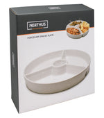 Resigilat|NERTHUS FIH 333 farfurie pentru gustari, din portelan, alba, 18,5 x 18,5 x 3,5 cm