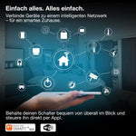 Resigilat|OSRAM SMART+ WiFi intrerupator de perete, 2 butoane, magnetic, reincarcabil USB-C, autonomie 6 luni, compatibil Alexa, alb
