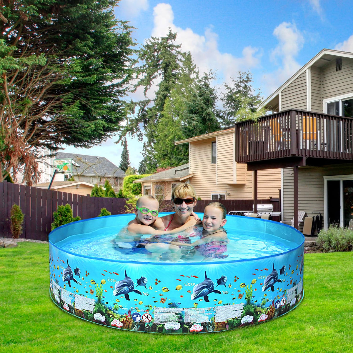 Resigilat|Piscina gonflabila pentru copii, piscina de vara