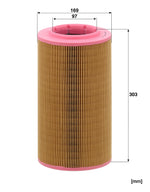 Resigilat| MANN-FILTER - C 17 237 - Filtru de aer
