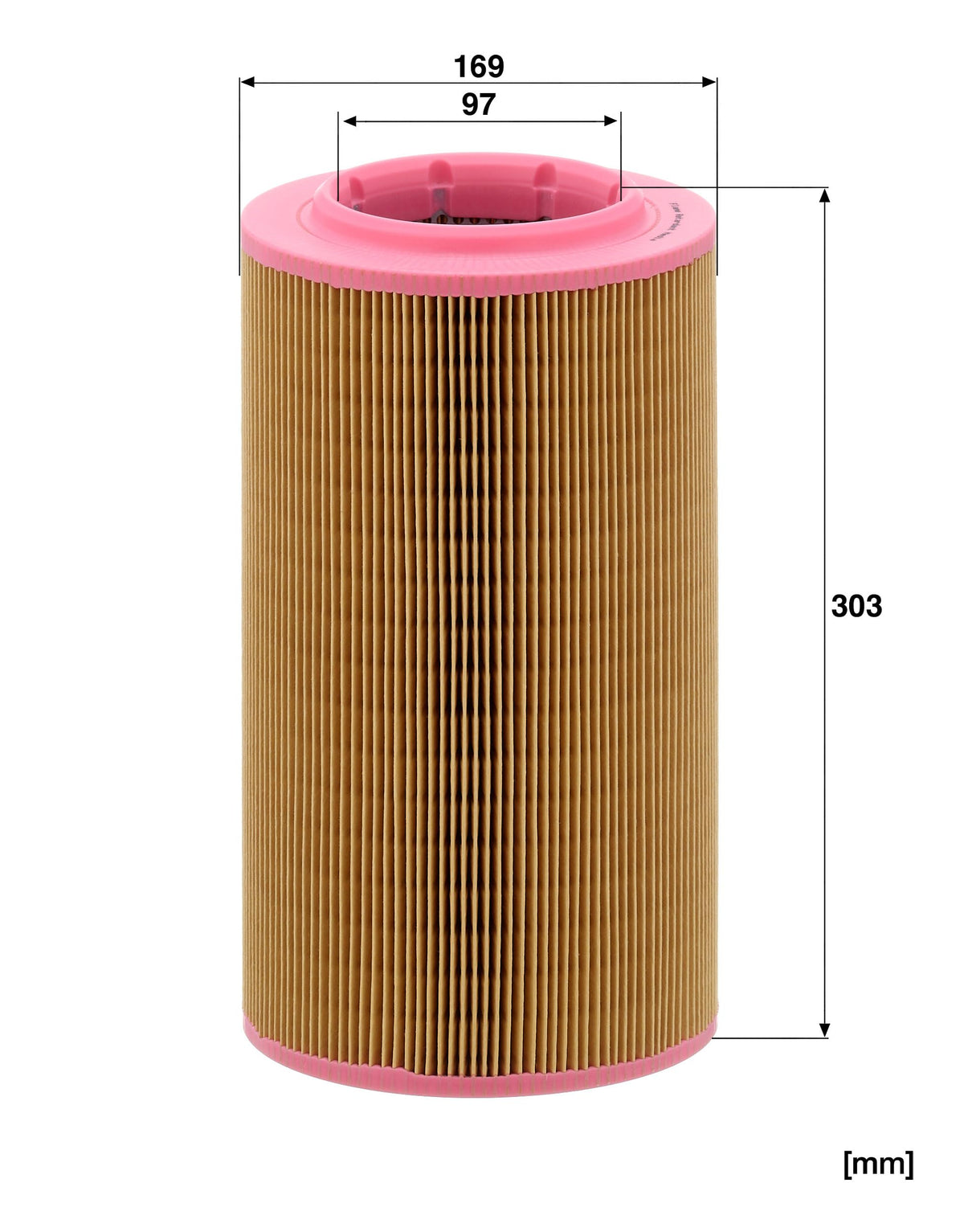 Resigilat| MANN-FILTER - C 17 237 - Filtru de aer