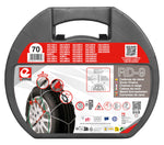 Lanțuri de zăpadă metalice RD9, RD9 mm, mărimea nr. 70, set de 2 bucăți, mănuși incluse în pachet