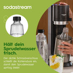 Resigilat|SodaStream DUO, set 2 sticle din sticla de 1 L, compatibile cu aparatele DUO si E-DUO