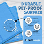 Resigilat|PET ADORE covoras racoritor pentru caini si pisici, spuma groasa, gel cu suport, auto-racire, material Oxford 450 microni, 65 x 50 cm