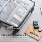 Resigilat|Set 3 saci premium pentru rufe delicate, structura tip fagure, cu fermoar, 60 x 60 cm, 3XL, albi