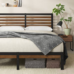 Zinus Kai Bamboo and Metal Platform Bed Frame