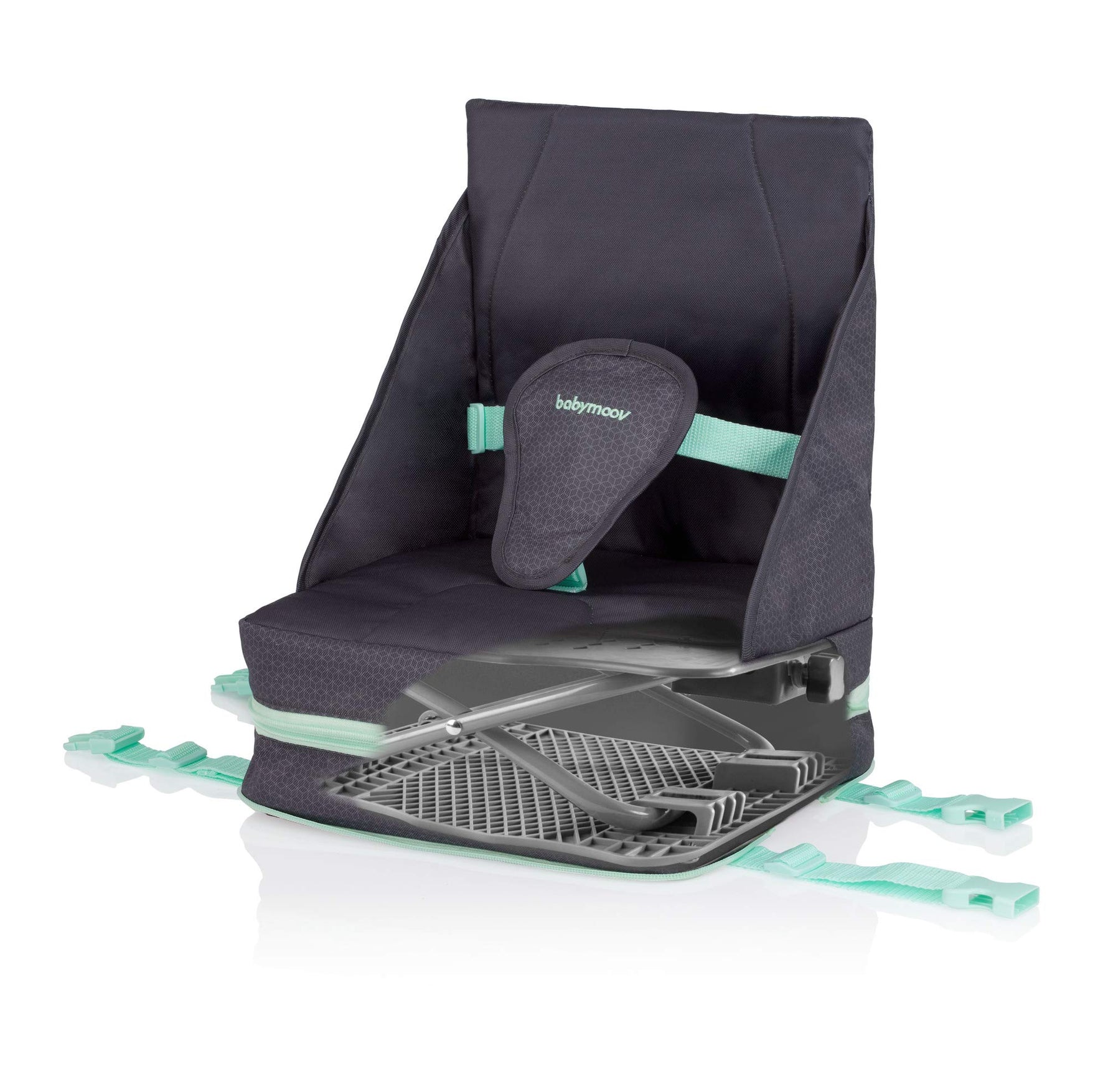 Babymoov Rialzo Sedia Up&Go - Compatto - Portatile - Regolabile in altezza - Da 6 a 36 mesi - Peso massimo 15 kg
