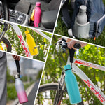 Resigilat|BJPKPK sticla termoizolanta din inox, 750 ml, cu curea de transport, fara BPA, etansa, reutilizabila, verde macaron