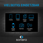 Resigilat|Sonero priza cu temporizator si functie countdown, 230 V, USB si USB-C, programabila, alba