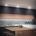 Resigilat|BRILONER set 3 spoturi LED incastrabile 230V, 6W, 660 lm fiecare, lumina alb neutru, Ø30 mm, 120 x 28 mm, albe