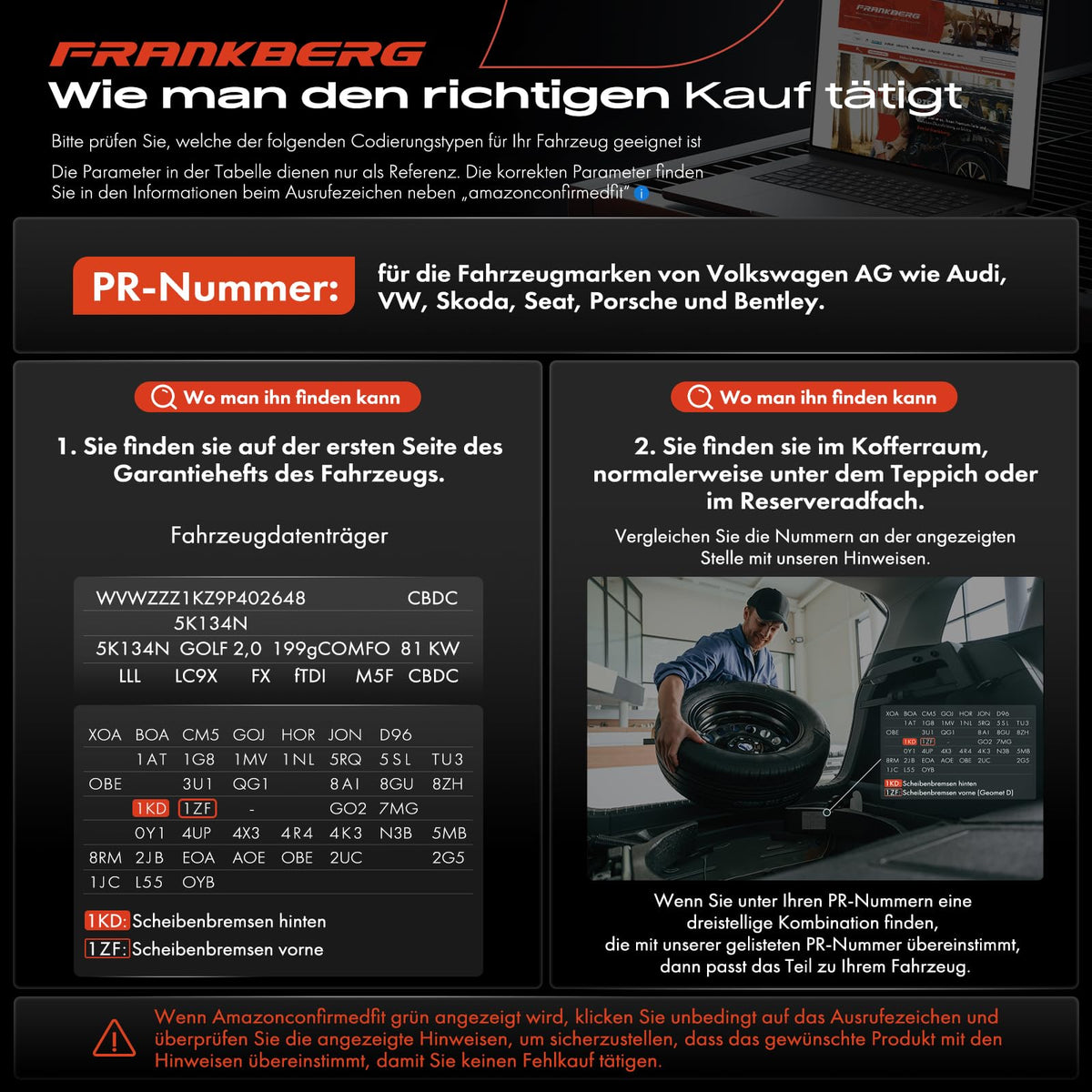 Resigilat| Frankberg - 1K0615424J - Etrier de frana spate dreapta