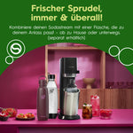 Resigilat|SodaStream DUO, set 2 sticle din sticla de 1 L, compatibile cu aparatele DUO si E-DUO