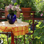 Resigilat|Relaxdays set 4 conuri de udare din teracota, dozatoare de apa pentru plante, compatibile cu sticle de vin si PET, portocalii