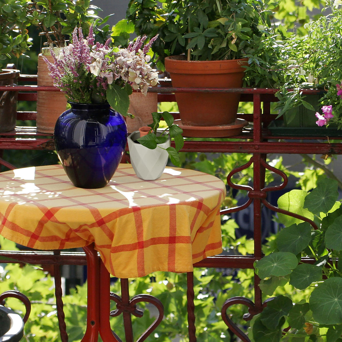 Resigilat|Relaxdays set 4 conuri de udare din teracota, dozatoare de apa pentru plante, compatibile cu sticle de vin si PET, portocalii