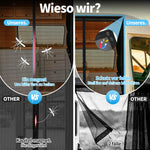 Resigilat|Plasa anti-tantari magnetica pentru usa glisanta VW T5 T6, plasa fina pentru insecte, protectie solara si ventilatie