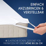 Resigilat|Dreamzie protectie impermeabila pentru saltea patut bebe, 70 x 140 cm, bumbac