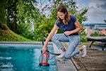 Einhell Schmutzwasserpumpe GE-DP 7535 N LL ECO 2-in-1 (750 W, bis zu Ø 35 mm Fremdpartikelgröße, max. 18.500 L/h Fördermenge, inkl. Quick-Connector & Universaladapter)