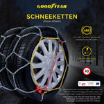 Goodyear 77908 77908: „Lanțuri de zăpadă G9, 9 mm. Mărimea 100, certificare TÜV și ÖNORM. Mărimea 100.”